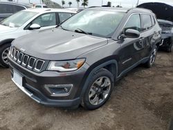 Salvage cars for sale from Copart Arcadia, FL: 2018 Jeep Compass Limited