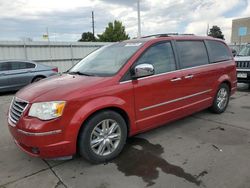 Chrysler salvage cars for sale: 2008 Chrysler Town & Country Limited