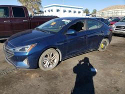 Salvage cars for sale at Anthony, TX auction: 2020 Hyundai Elantra SEL