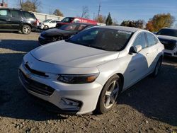 Salvage cars for sale at Lansing, MI auction: 2017 Chevrolet Malibu LT