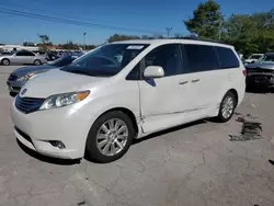 Toyota salvage cars for sale: 2012 Toyota Sienna XLE