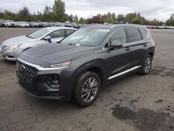 Hyundai salvage cars for sale: 2020 Hyundai Santa FE SEL