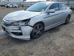 Salvage cars for sale at Mercedes, TX auction: 2017 Honda Accord Touring