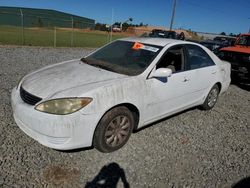 Salvage cars for sale from Copart Tifton, GA: 2005 Toyota Camry LE