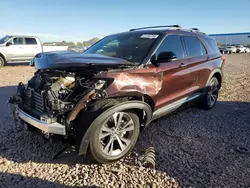 Salvage SUVs for sale at auction: 2020 Ford Explorer Platinum