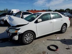 2011 Toyota Corolla Base en venta en Homestead, FL