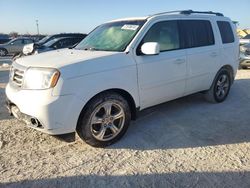 Salvage cars for sale at Arcadia, FL auction: 2015 Honda Pilot EXL