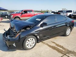 Salvage cars for sale at Grand Prairie, TX auction: 2019 Hyundai Elantra SE