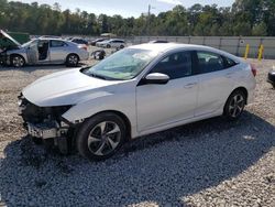 Salvage cars for sale from Copart Ellenwood, GA: 2019 Honda Civic LX