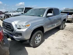 Carros salvage para piezas a la venta en subasta: 2021 Toyota Tacoma Double Cab