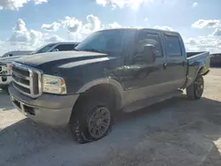 Salvage cars for sale at Arcadia, FL auction: 2004 Ford F250 Super Duty