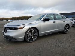 Salvage cars for sale at Assonet, MA auction: 2024 Honda Accord Hybrid Sport