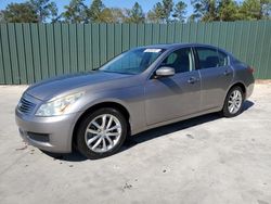 Vehiculos salvage en venta de Copart Augusta, GA: 2009 Infiniti G37 Base