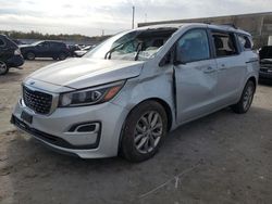 Salvage cars for sale at Fredericksburg, VA auction: 2021 KIA Sedona LX