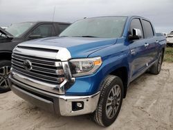 Salvage cars for sale at Riverview, FL auction: 2018 Toyota Tundra Crewmax 1794