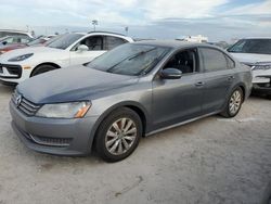 Flood-damaged cars for sale at auction: 2015 Volkswagen Passat S