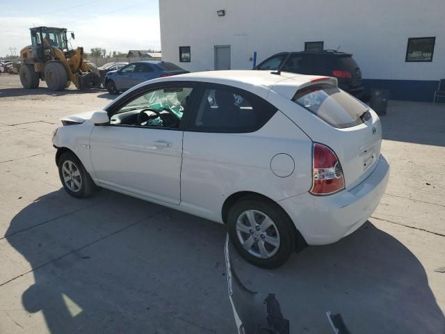 2010 Hyundai Accent Blue