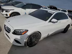 Flood-damaged cars for sale at auction: 2020 Mercedes-Benz C300