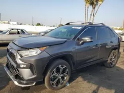 Salvage cars for sale from Copart Van Nuys, CA: 2021 Toyota Rav4 Prime XSE