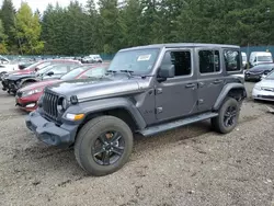 Jeep Wrangler Unlimited Sport salvage cars for sale: 2021 Jeep Wrangler Unlimited Sport