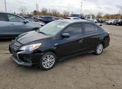 Salvage cars for sale at Woodhaven, MI auction: 2021 Mitsubishi Mirage G4 ES