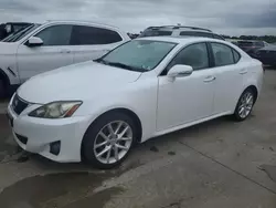 Flood-damaged cars for sale at auction: 2011 Lexus IS 250