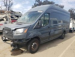 Salvage trucks for sale at Van Nuys, CA auction: 2019 Ford Transit T-250