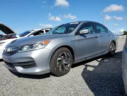 Flood-damaged cars for sale at auction: 2016 Honda Accord LX