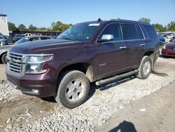 Chevrolet salvage cars for sale: 2017 Chevrolet Tahoe K1500 LT