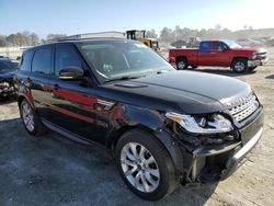 Salvage cars for sale at Spartanburg, SC auction: 2014 Land Rover Range Rover Sport HSE