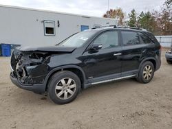 Salvage cars for sale at Lyman, ME auction: 2013 KIA Sorento LX