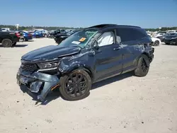 Salvage cars for sale at Houston, TX auction: 2023 KIA Sorento SX