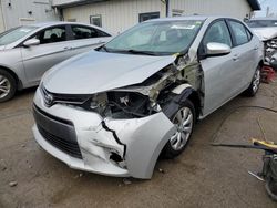 2016 Toyota Corolla L en venta en Pekin, IL