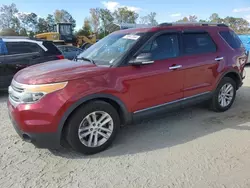 Salvage cars for sale at Spartanburg, SC auction: 2013 Ford Explorer XLT