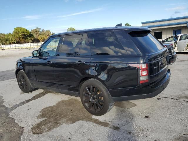 2017 Land Rover Range Rover Supercharged