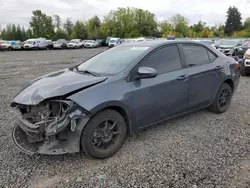 Salvage cars for sale at Portland, OR auction: 2015 Toyota Corolla L