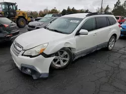 Salvage SUVs for sale at auction: 2014 Subaru Outback 2.5I Premium