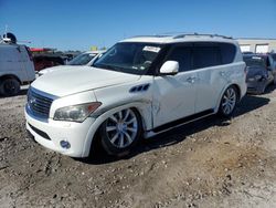 Salvage cars for sale at Cahokia Heights, IL auction: 2013 Infiniti QX56