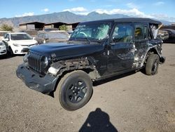 Salvage cars for sale at Kapolei, HI auction: 2023 Jeep Wrangler Sport