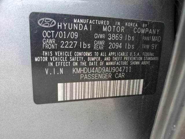 2010 Hyundai Elantra Blue