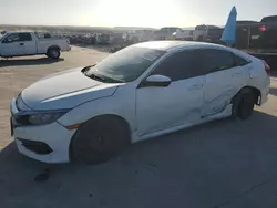 2018 Honda Civic LX en venta en Grand Prairie, TX