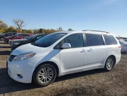 Toyota salvage cars for sale: 2012 Toyota Sienna XLE