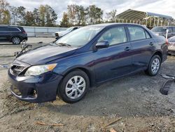 Toyota salvage cars for sale: 2012 Toyota Corolla Base