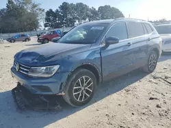 Volkswagen salvage cars for sale: 2019 Volkswagen Tiguan SE