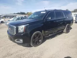 Salvage cars for sale at Sacramento, CA auction: 2020 GMC Yukon XL C1500 SLT