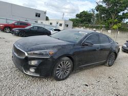 KIA Cadenza Vehiculos salvage en venta: 2018 KIA Cadenza Premium