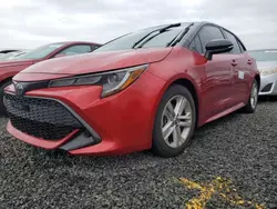 Flood-damaged cars for sale at auction: 2021 Toyota Corolla SE