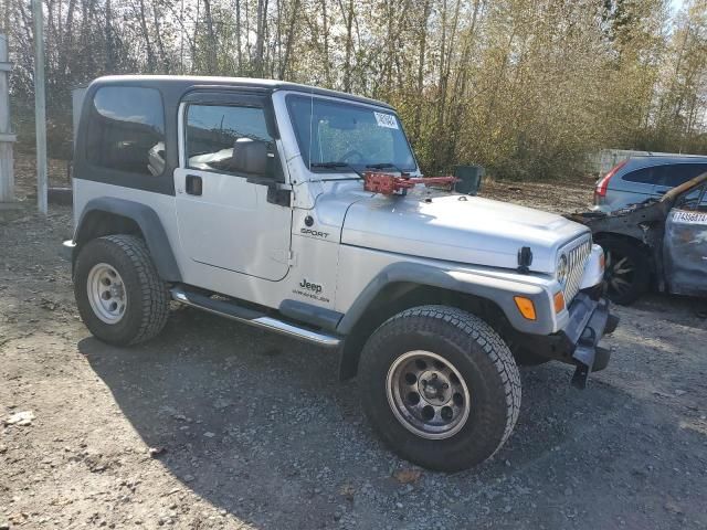 2004 Jeep Wrangler / TJ Sport