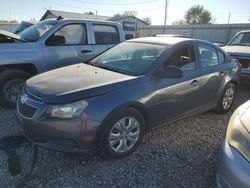 Salvage cars for sale at Pekin, IL auction: 2014 Chevrolet Cruze LS