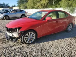 Salvage cars for sale at Knightdale, NC auction: 2016 Lexus IS 200T